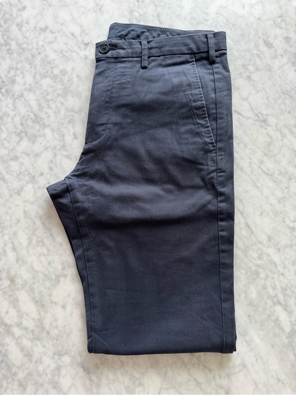 Uniqlo Navy Slim Chino Pants